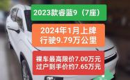 睿蓝蓝气球将9月13日上市 续航210km