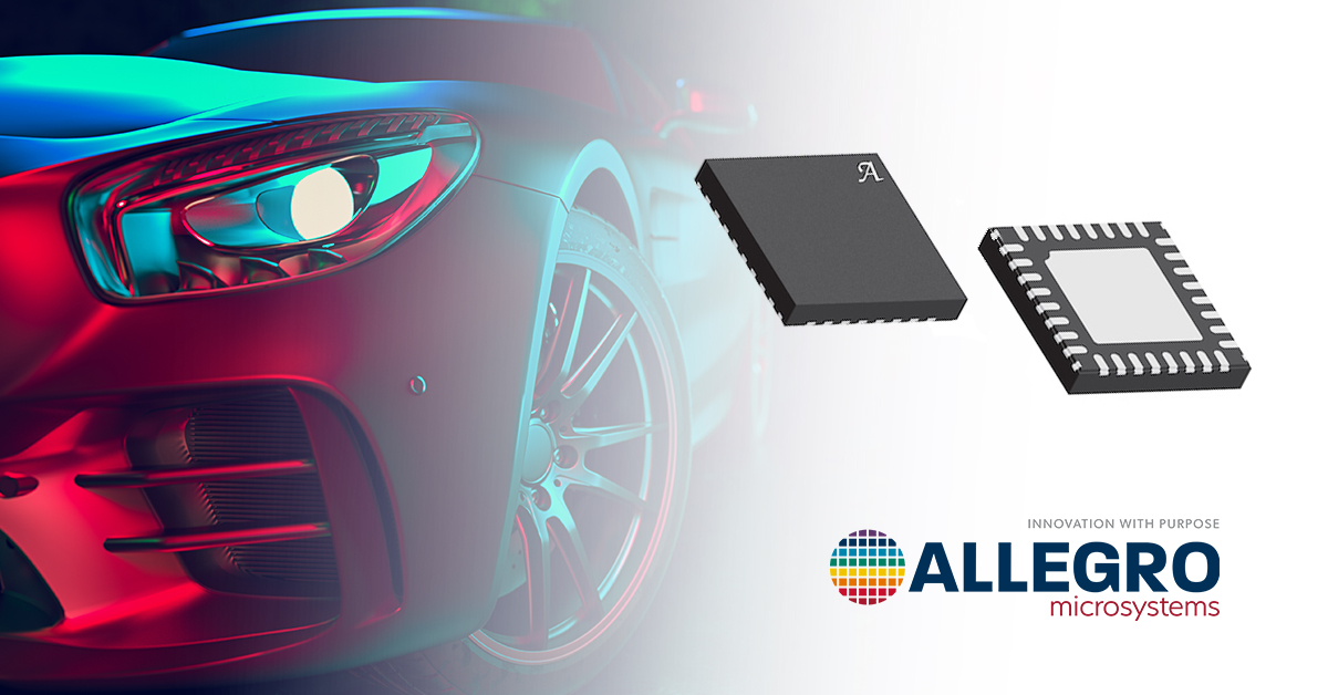 Allegro MicroSystems推出新型高带宽电流传感器 实现高性能电源转换