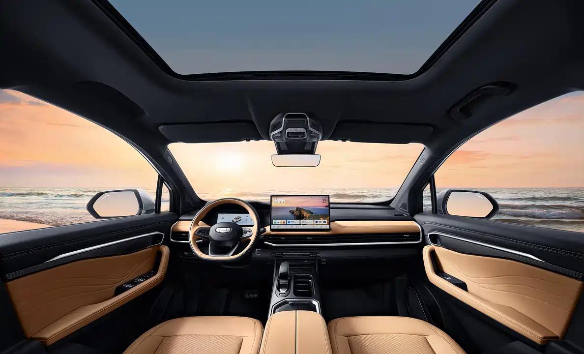 新款吉利豪越L官图发布 搭载1.5T发动机